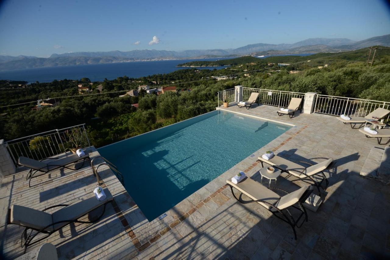 Villa Melanthi Kassiopi Corfu Exterior foto