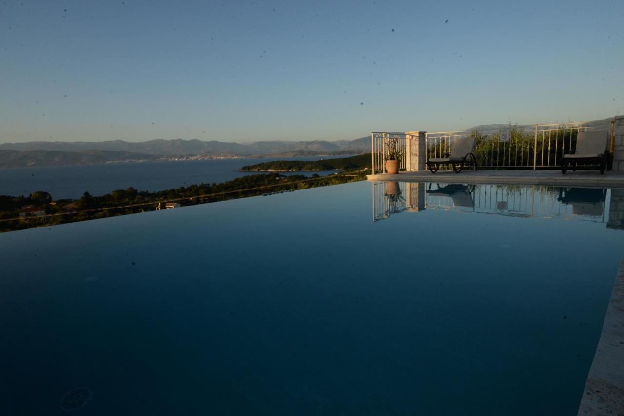Villa Melanthi Kassiopi Corfu Exterior foto